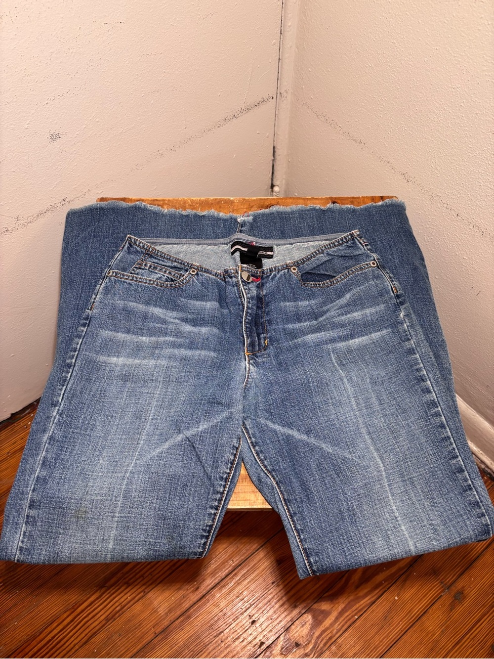 Vintage Y2K Bebe Low Rise Flare Leg Jeans